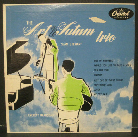 Art Tatum Trio with Slam Stewart 10" Lp