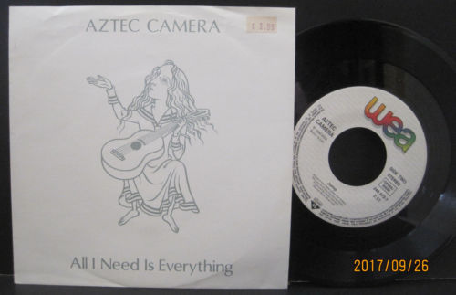 Aztec Camera - All I Need Is Everything b/w Jump