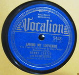 Benny Carter & His Orchestra - Among My Souvenirs b/w Fish Fry