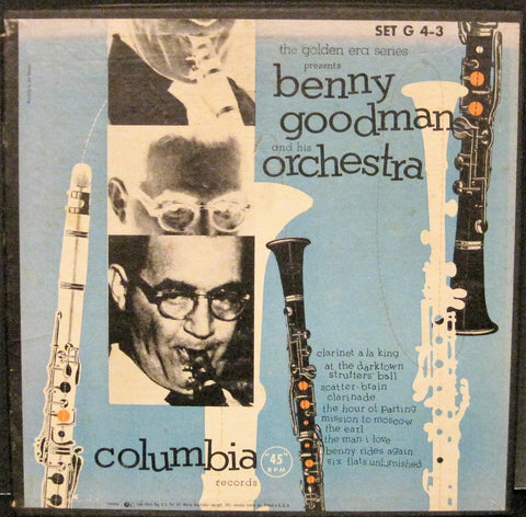Benny Goodman - Columbia FIVE 45rpm Box Set G4-3