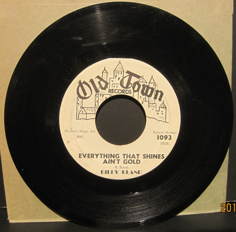 Billy Bland - Everything That Shines Ain't Gold b/w Keep Talkin' That Sweet talk