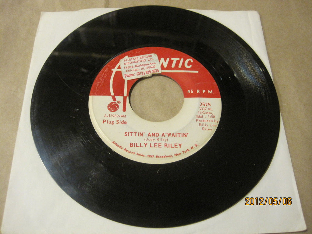 Billy Lee Riley - Sittin' and A'waitin' b/w Happy Man   PROMO