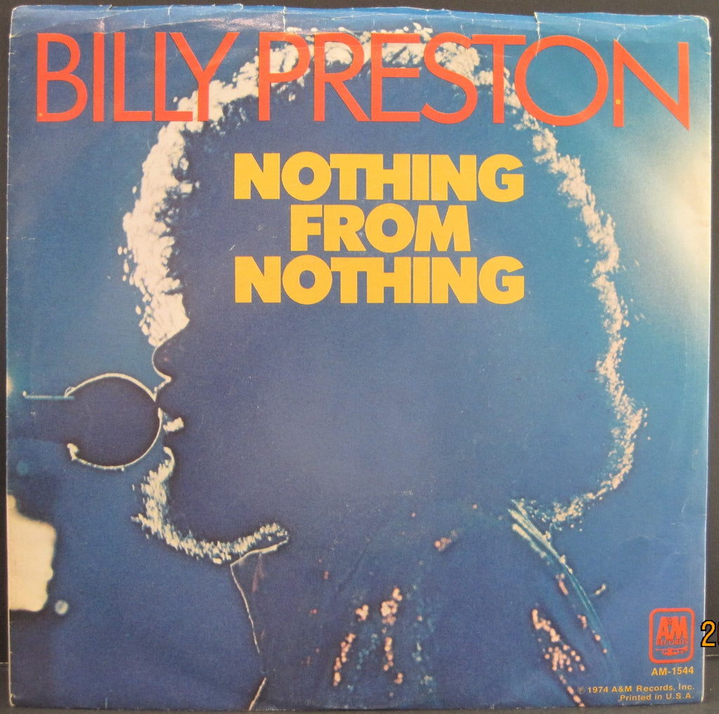 Billy Preston - Nothing From Nothing b/w My Soul Is A Witness