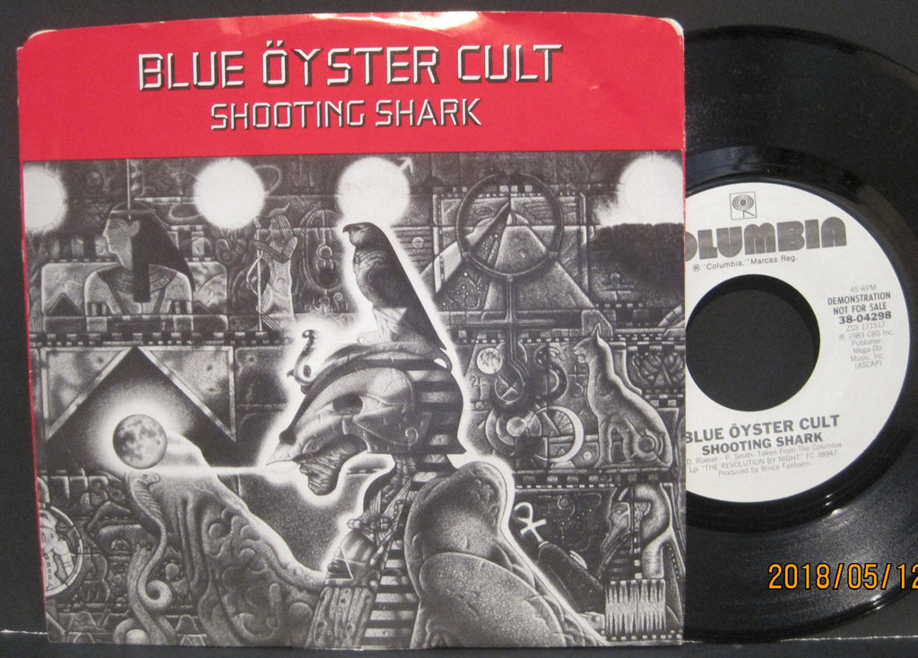 Blue Oyster Cult - Shooting Shark b/w Shooting Shark PROMO w/ PS