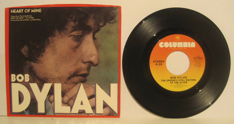 Bob Dylan - Heart of Mine b/w The Groom's Still Waiting at The Altar