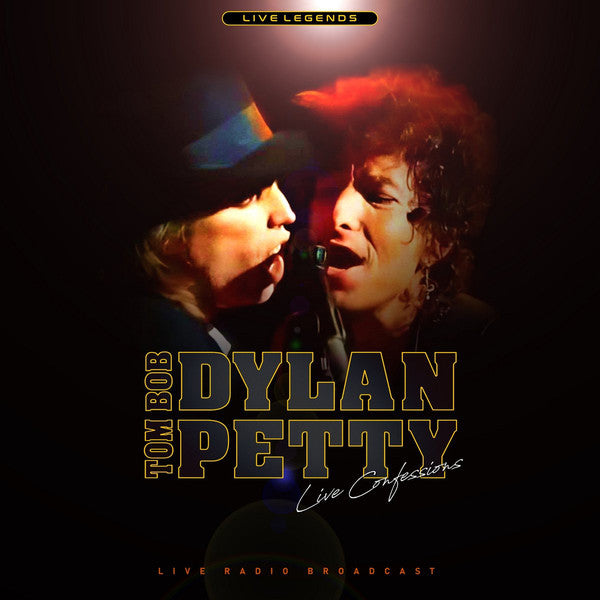 Bob Dylan & Tom Petty - Live Confessions - Live Radio Broadcast on LTD Orange Vinyl