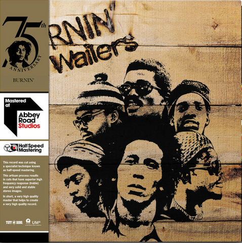 Bob Marley - Burnin' - limited 75th anniversary half-speed mastering edition