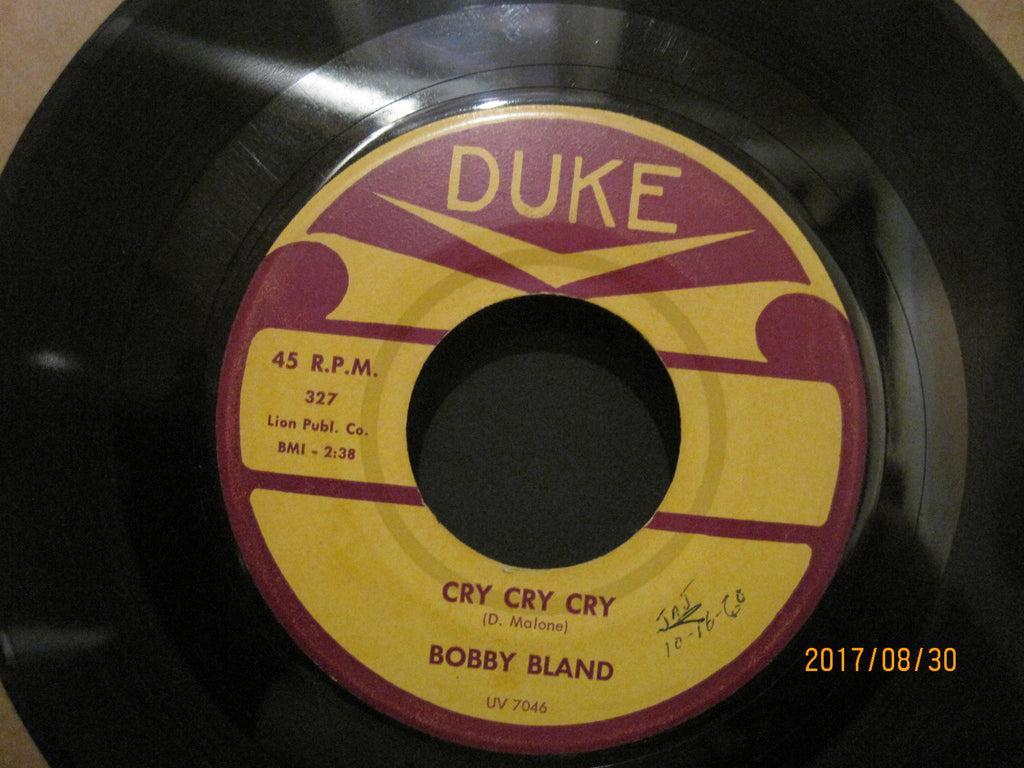 Bobby Bland - Cry Cry Cry b/w I've Been Wrong So Long