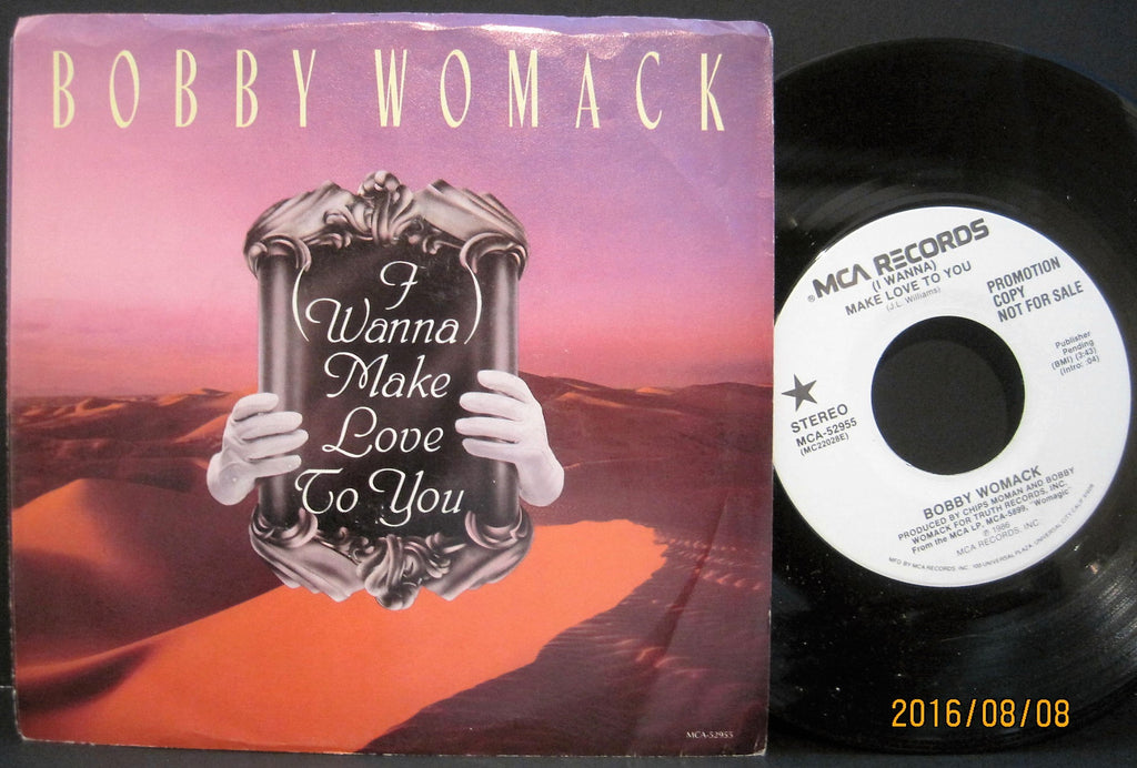 Bobby Womack - (I Wanna) Make Love To You   PS Promo
