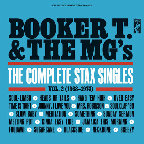 Booker T & The MG's - Complete Stax Singles Vol 2 (1968-74) Ltd 2 LP set on RED vinyl