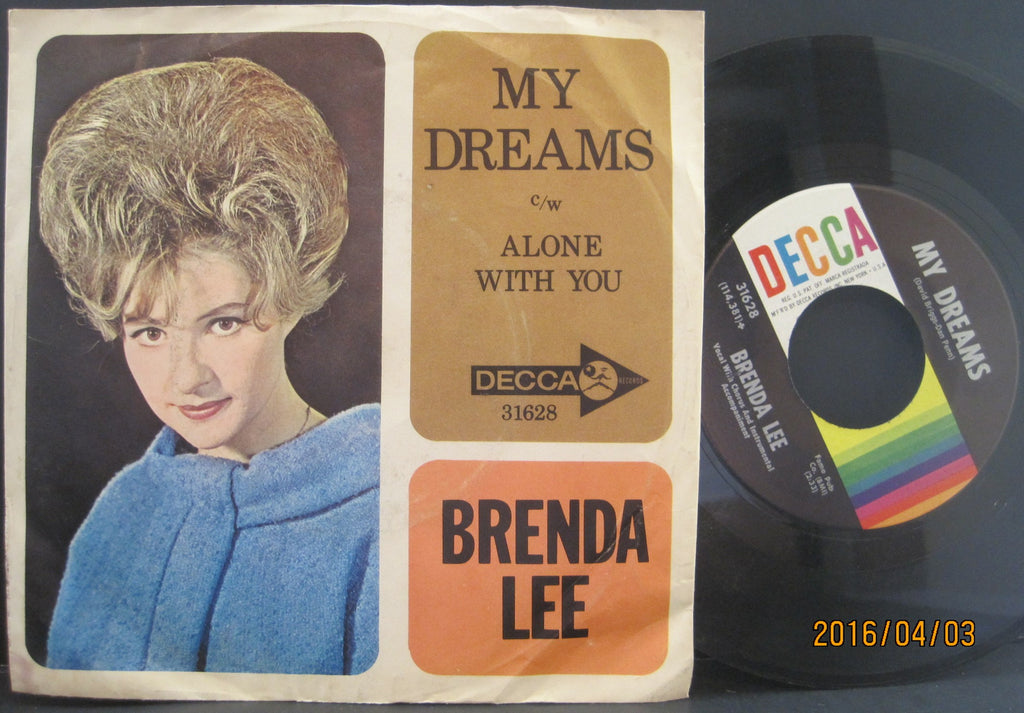 Brenda Lee - Alone with You b/w My Dreams