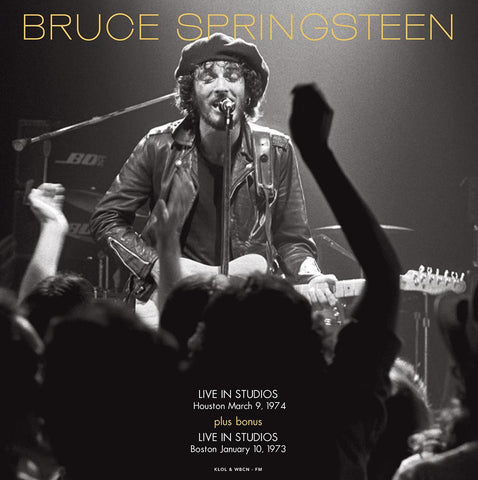 Bruce Springsteen - Live in Studios - import 180g LP 1973 & 74 on LTD colored vinyl