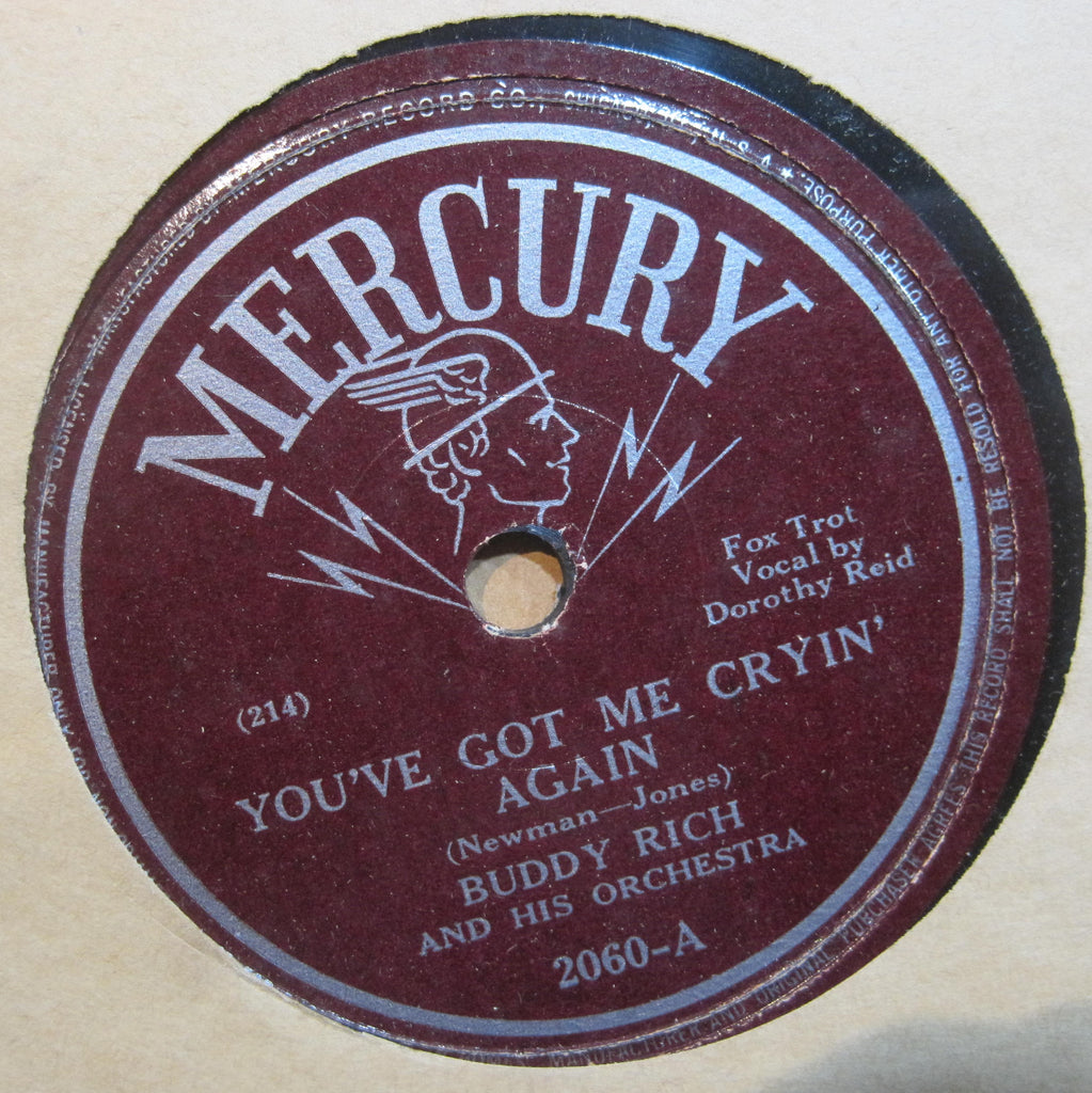 Buddy Rich - You've Got Me Cryin' Again b/w Desperate Desmond
