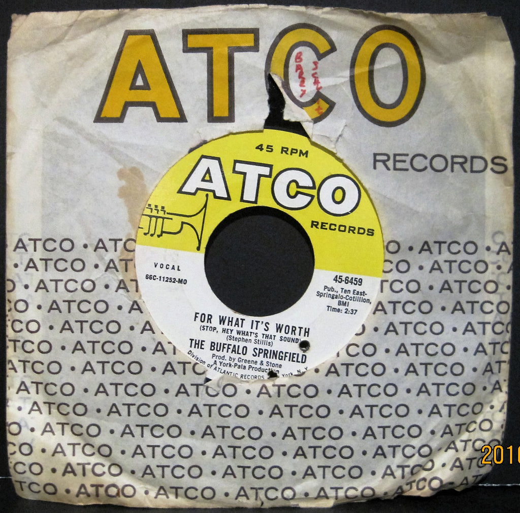 Buffalo Springfield - For What It's Worth b/w Do I Have To Come Right Out and Say It