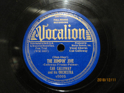 Cab Calloway - The Jumpin' Jive b/w Trylon Swing