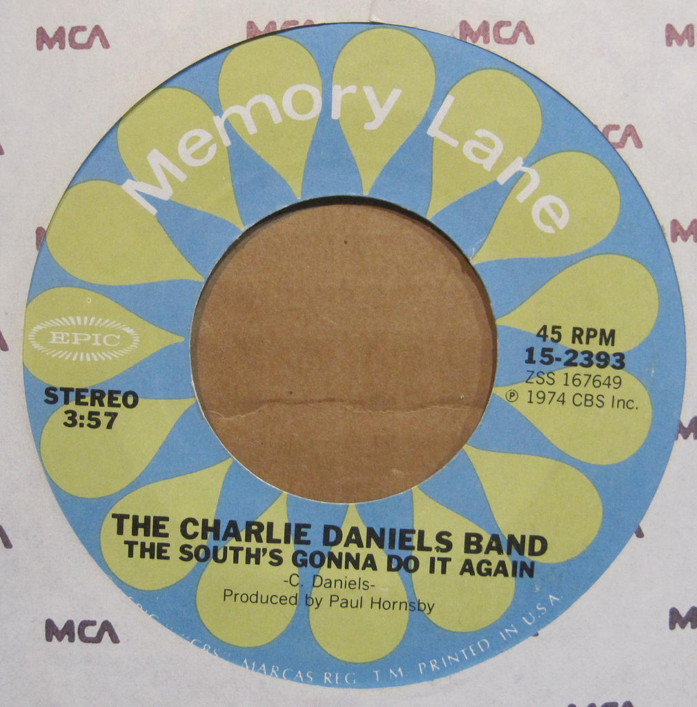 Charlie Daniels Band - The South's Gonna Do It Again b/w Long Haired Country Boy