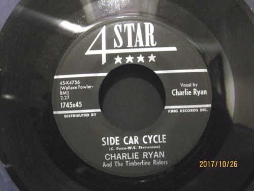 Charlie Ryan - Side Car Cycle b/w Steel Rock