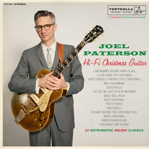 Joel Paterson - Hi-Fi Christmas Guitar LP on limited colored vinyl