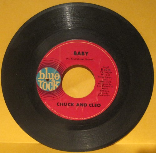 Chuck and Cleo - Baby/ There goes my Baby