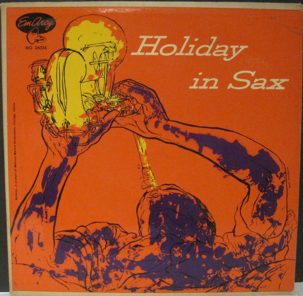 Coleman Hawkins / Don Byas / Tab Smith - Holiday in Sax 10"