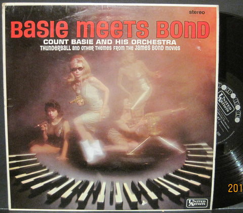 Count Basie & His Orchestra - Basie Meets Bond U.K. Pressing