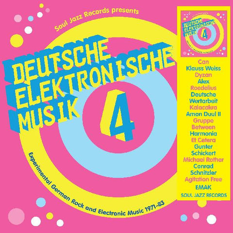Various - Deutsche Elektronische Musik 4 - 3 LP set w/ download