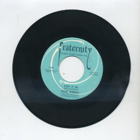 Dale Wright - Can It Be/ Dance With Me