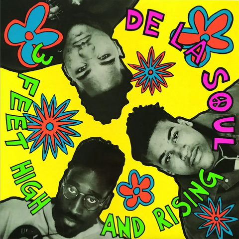 De La Soul - 3 Feet High and Rising - 2 LP 180g 2 LP set on Yellow vinyl w/ insert