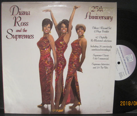 Diana Ross and The Supremes - 25th Anniversary 3 LP Set