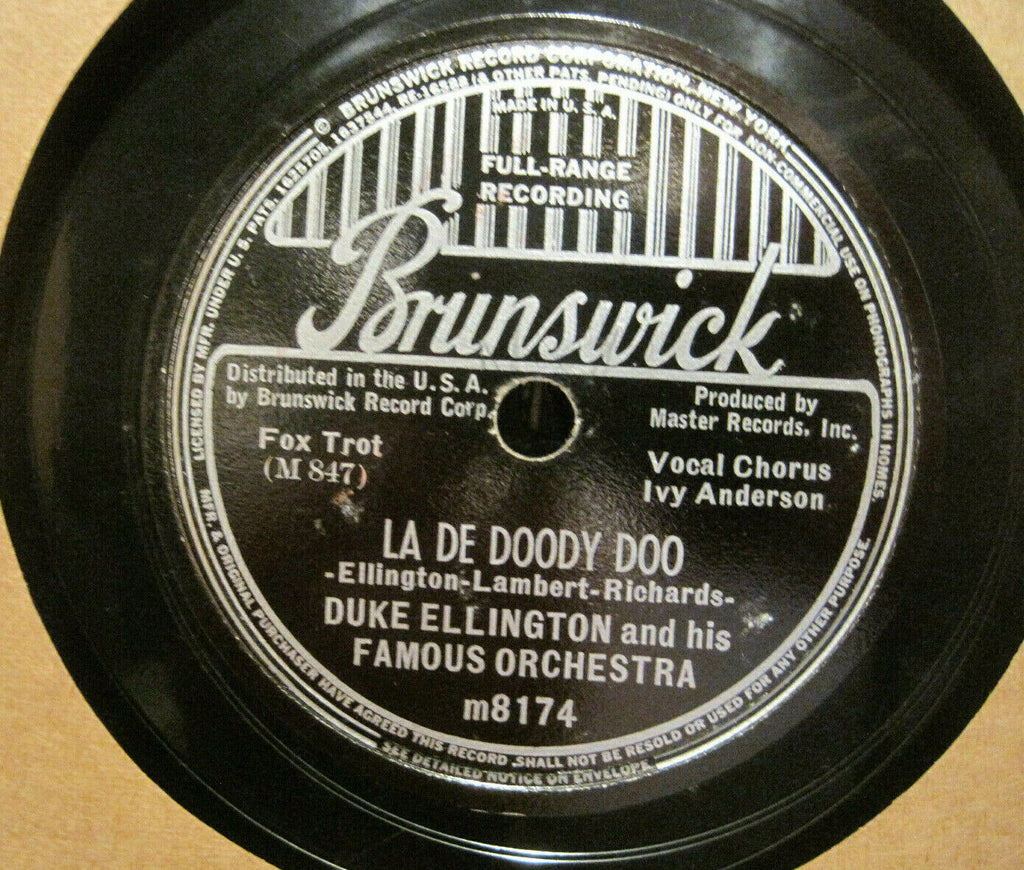 Duke Ellington - Stevedore's Serenade b/w La De Doody Doo