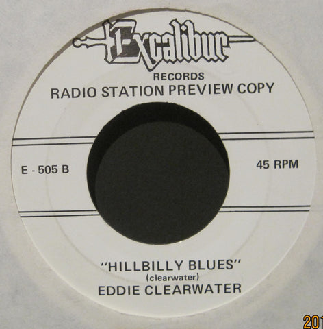 Eddie Clearwater - Hillbilly Blues b/w Would I Love You - The Miracles
