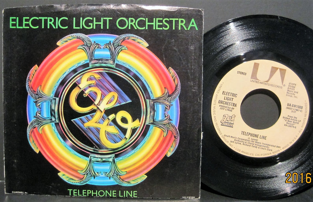 Electric Light Orchestra - Telephone Line b/w Poorboy  PS