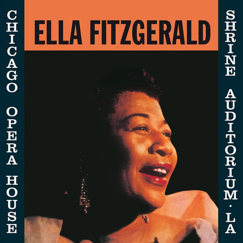 Ella Fitzgerald - Live at the Chicago Opera House & LA - 180g LP w/ Oscar Peterson Trio
