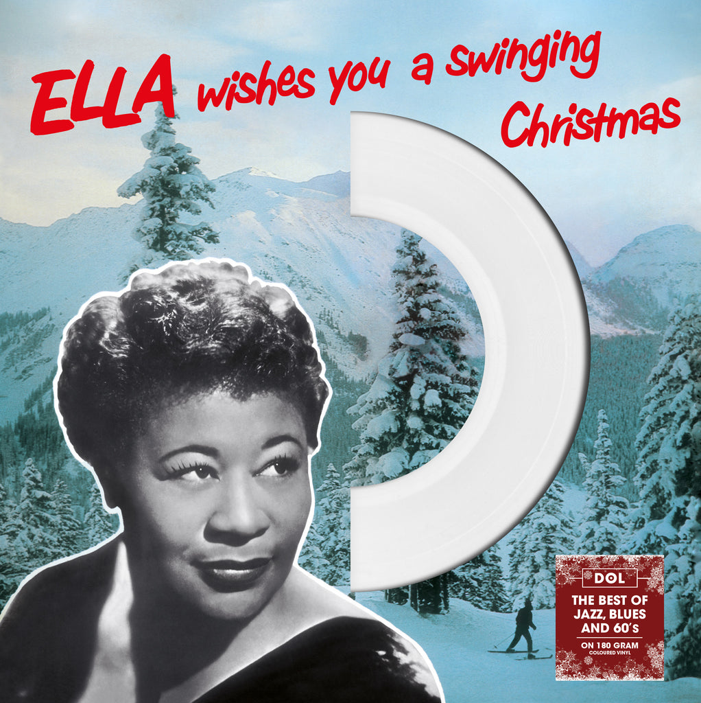Ella Fitzgerald Wishes You a Swinging Christmas - Lmt Ed import on WHITE vinyl!