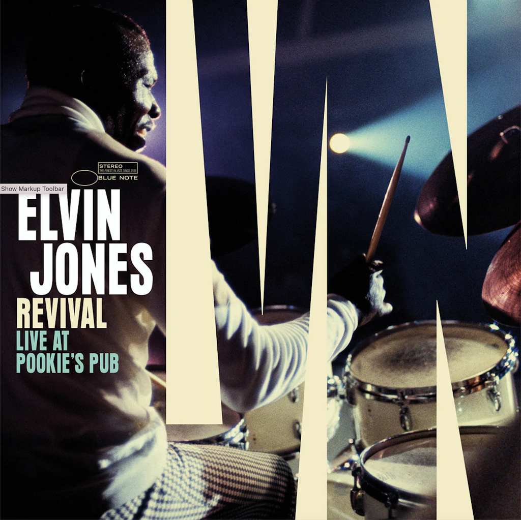 Elvin Jones - Revival: Live at Pookie's Pub - 3 LP set on 180g vinyl