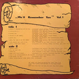 Elvis Presley - We'll Remember You Vol 1 - Import LP of rarities
