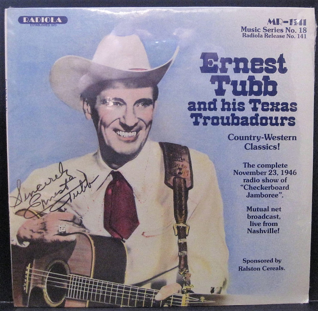 Ernest Tubb & His Texas Troubadours - 1946 Checkerboard Jamboree Radio Show