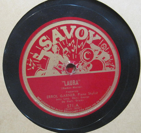 Errol Garner - Laura b/w Somebody Loves Me