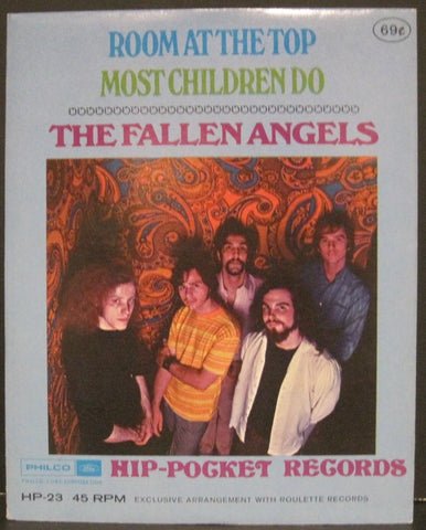 Fallen Angels - Room at The Top b/w Most Children Do Hip-Pocket Record