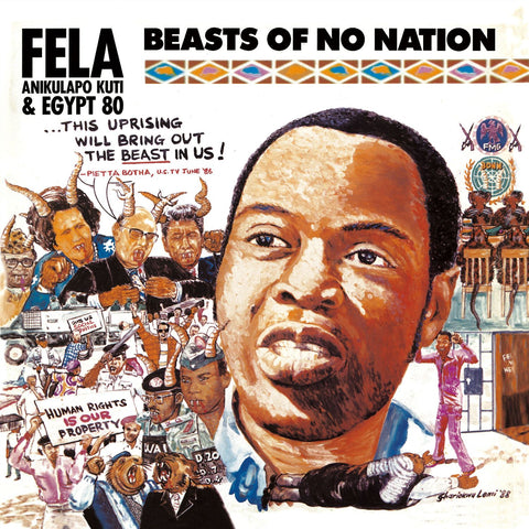Fela Kuti - Beasts of No Nation on LTD colored vinyl w/ DL