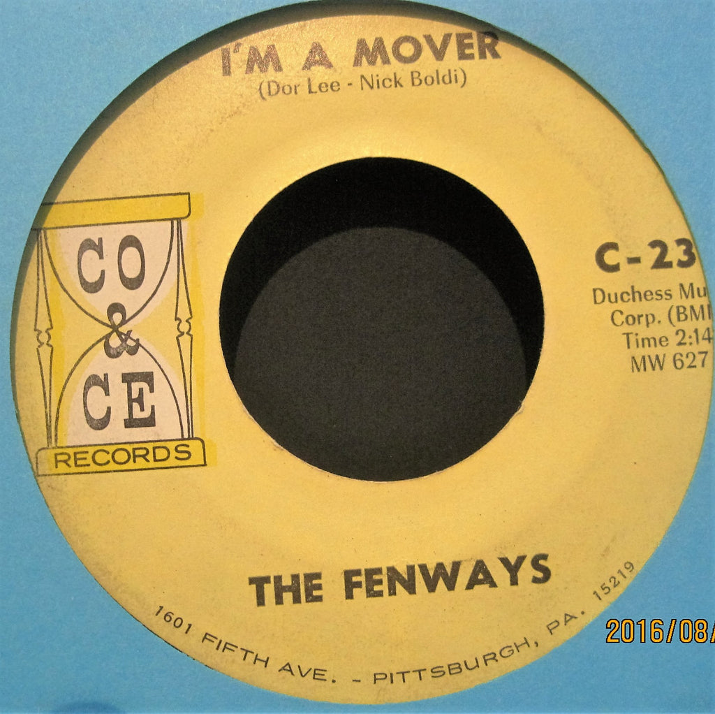 Fenways - I'm A Mover b/w Satisfied