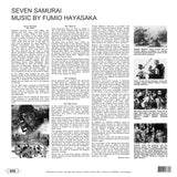 Seven Samurai - Sountrack by Fumio Hayasaka - 180g import on RED vinyl