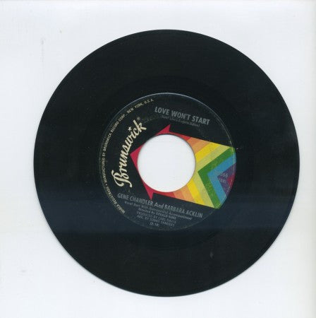 Gene Chandler & Barbara Acklin - Love Won't Start / Show Me The Way To Go
