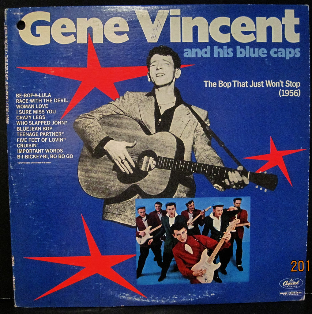 Gene Vincent & His Blue Caps - The Bop That Just Won't Stop