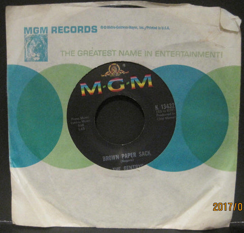 Gentrys - Brown Paper Sack b/w Spread It OnThick