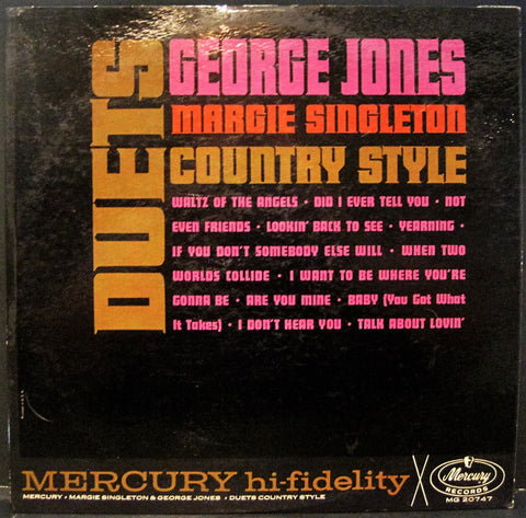 George Jones & Margie Singleton - Duets Country Style