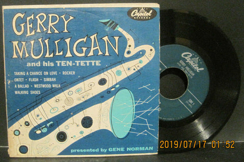 Gerry Mulligan and His Ten-Tette Two Ep Set