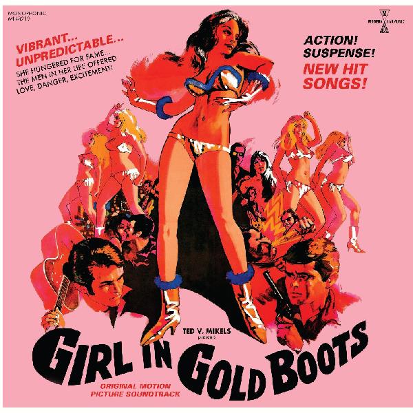 Girl in Gold Boots - Motion Picture Soundtrack on LTD colored vinyl w/ DVD!
