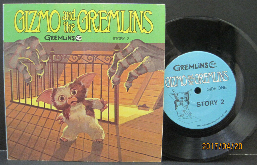 The Gremlins - Gizmo and The Gremlins Story 2 Read-Along Book and Record