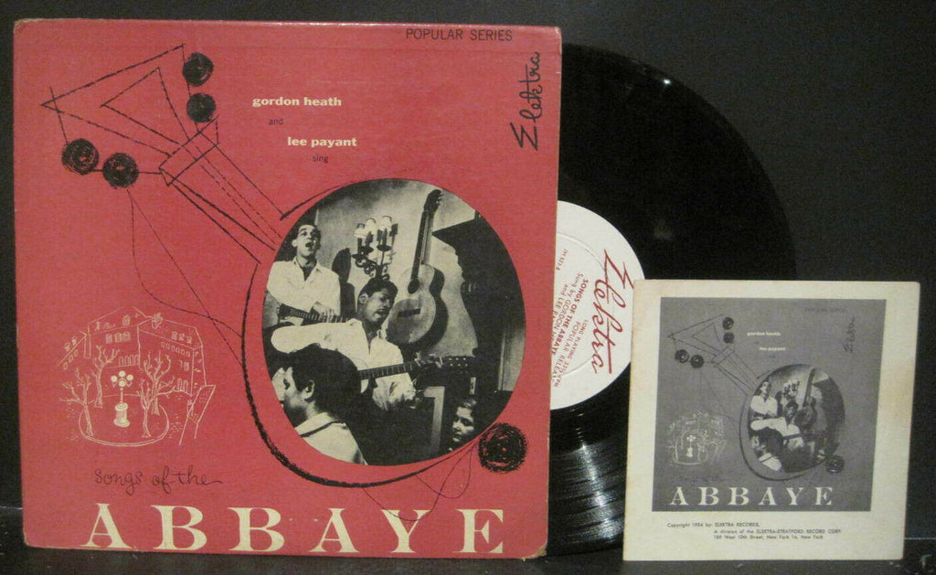Gordon Heath and Lee Payant - Songs of The Abbaye 10"